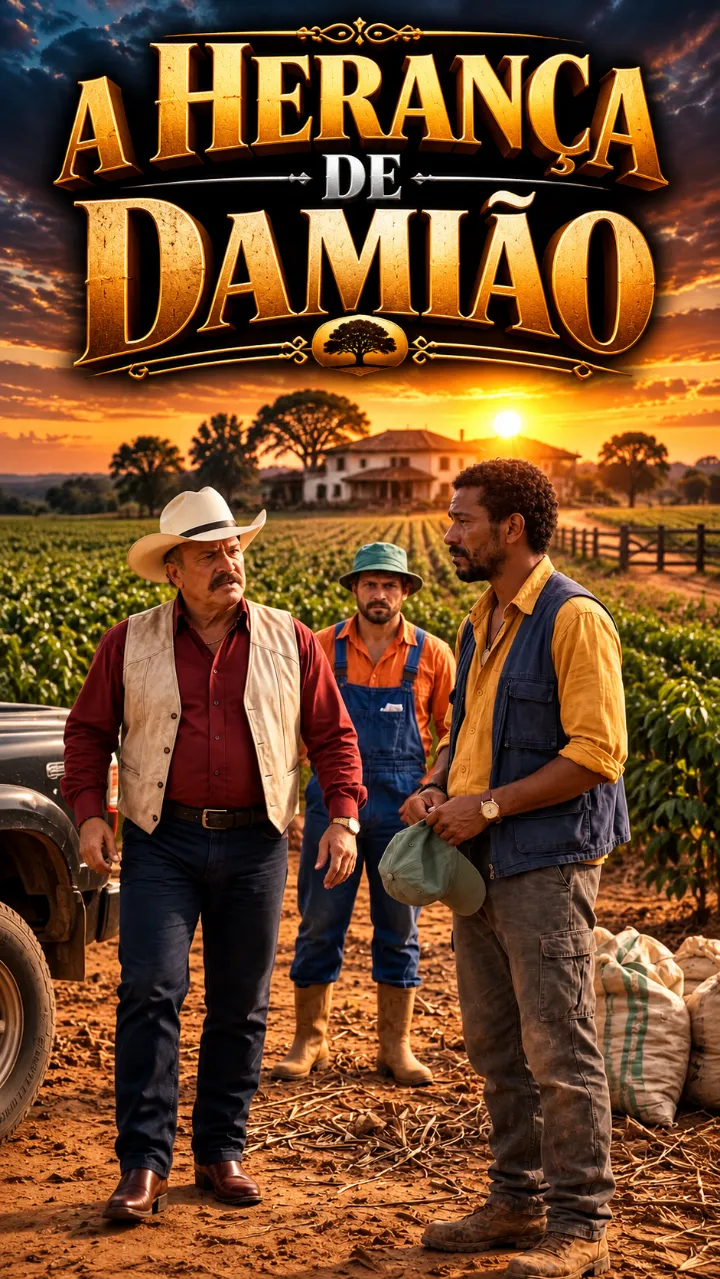 Capa da novela A Herança de Damião