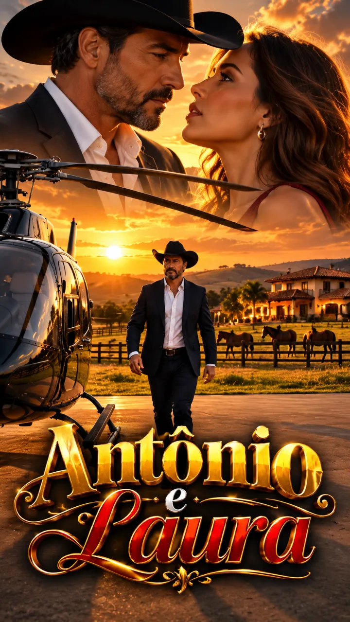 Capa da novela Antônio e Laura