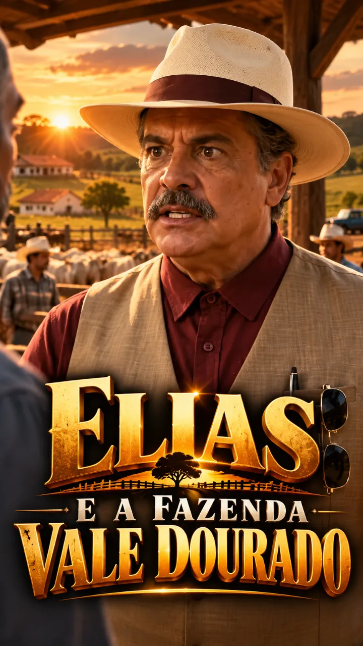 Capa da novela Elias e a Fazenda Vale Dourado