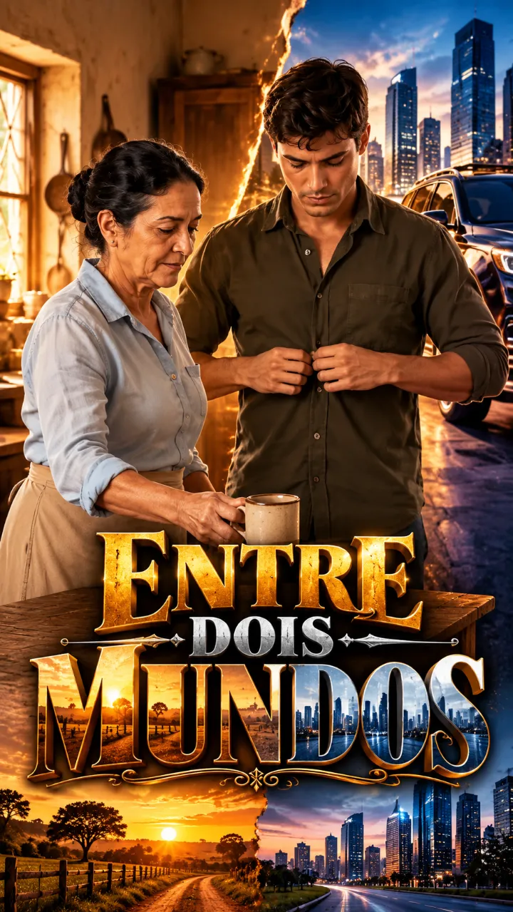 Capa da novela Entre Dois Mundos