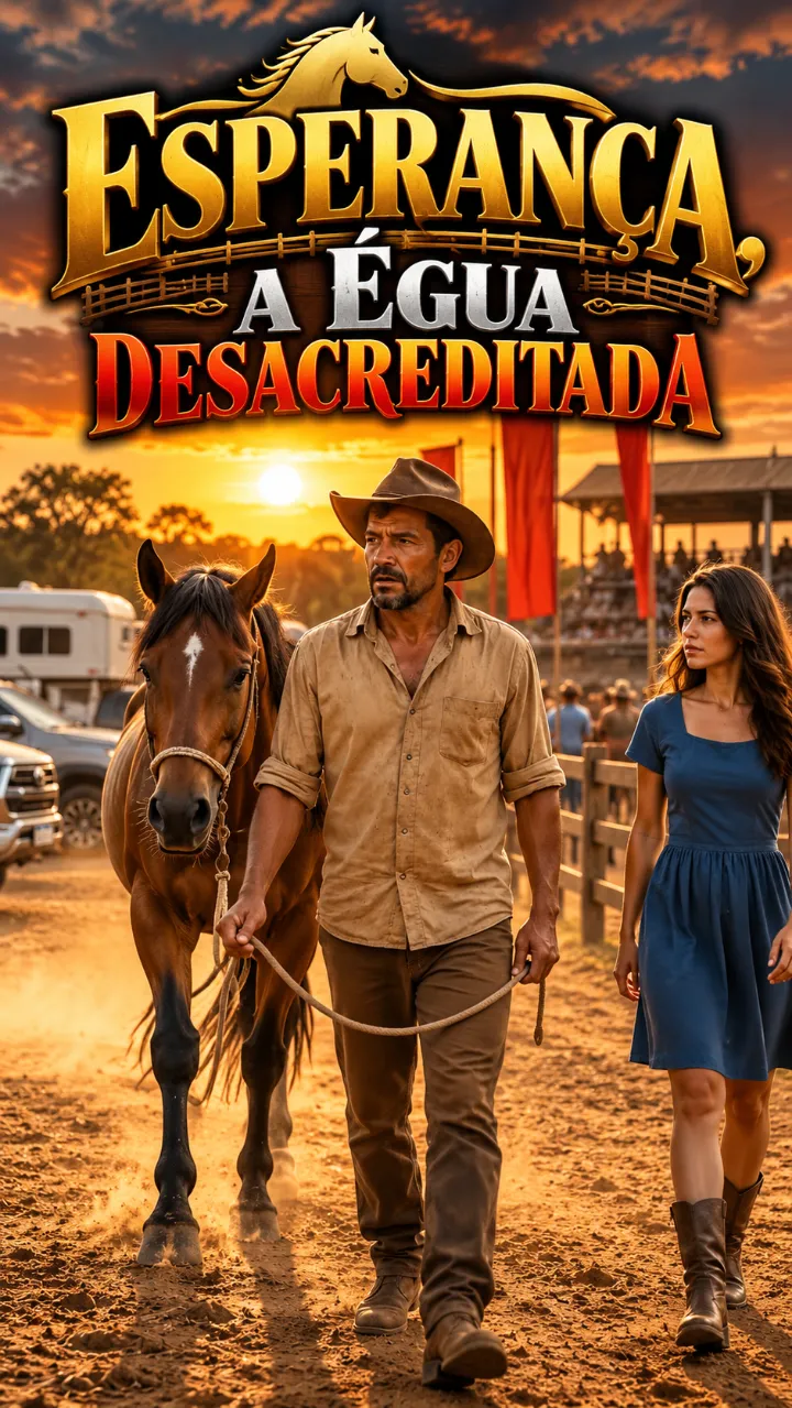 Capa da novela Esperança, a Égua Desacreditada