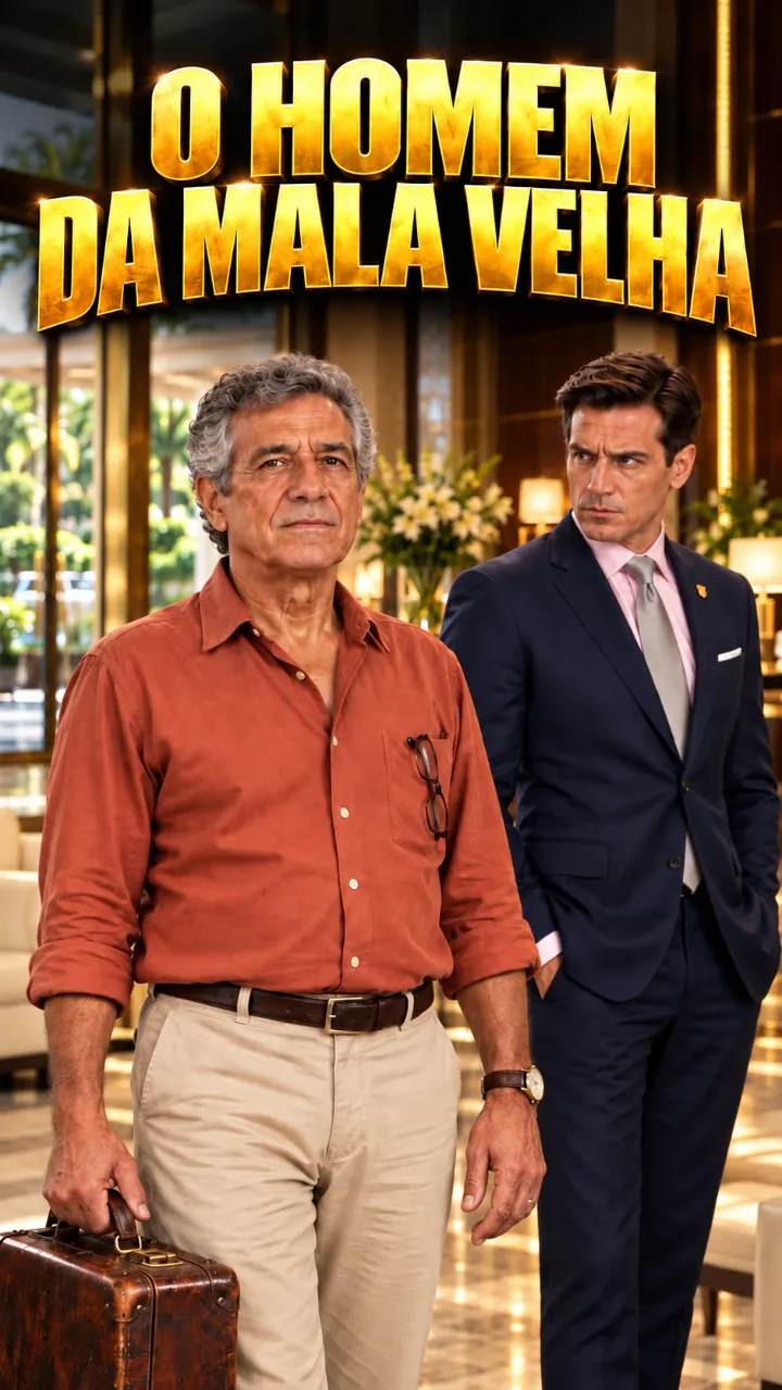 Capa da novela O Homem da Mala Velha