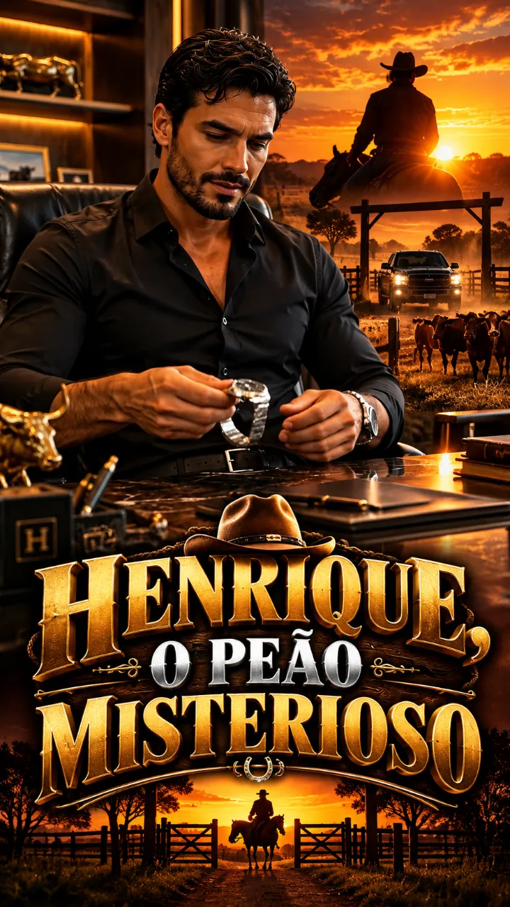 Capa da novela Henrique, o Peão Misterioso