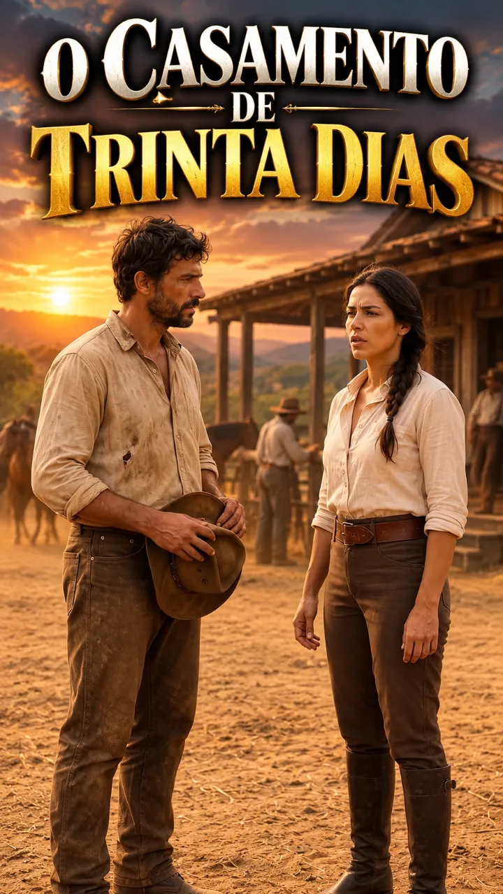 Capa da novela O Casamento de Trinta Dias