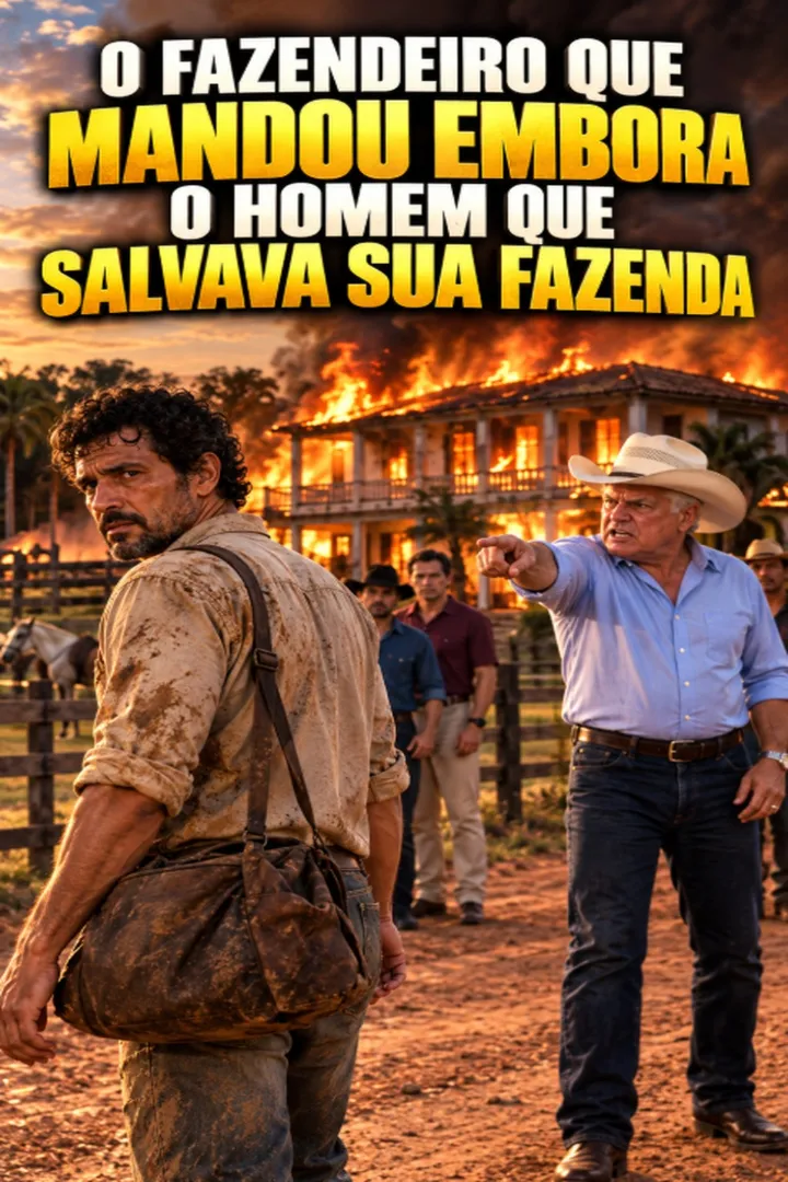 Capa da novela O Fazendeiro que Mandou Embora o Homem que Salvava sua Fazenda