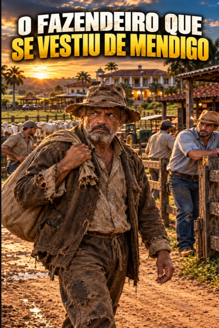 Capa da novela O Fazendeiro que se Vestiu de Mendigo