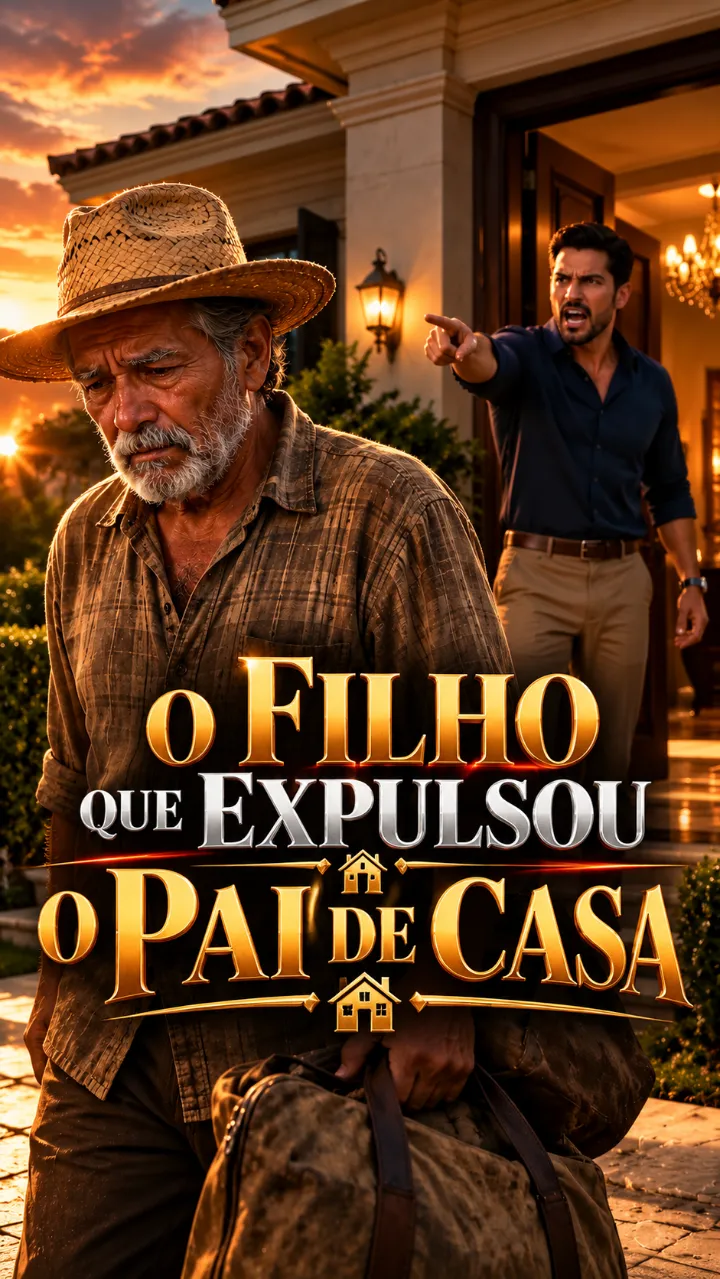 Capa da novela O Filho que Expulsou o Pai de Casa