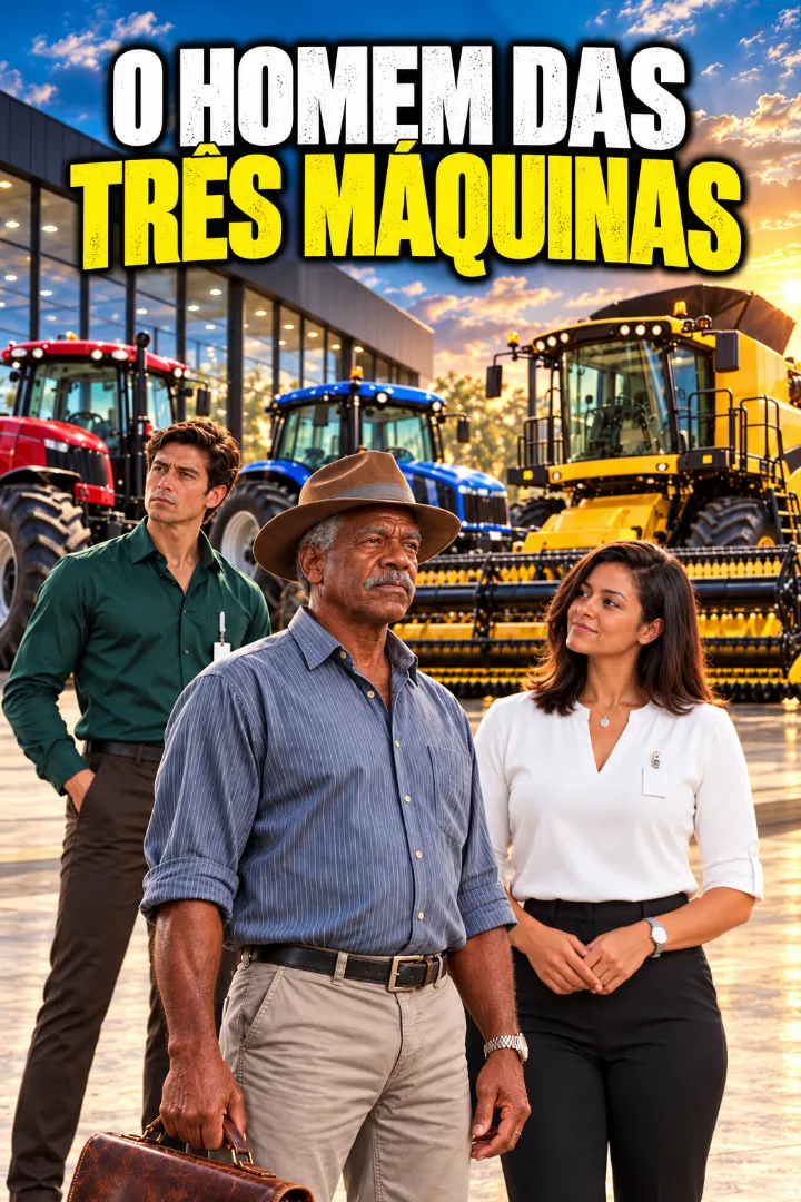 Capa da novela O Homem das Três Máquinas