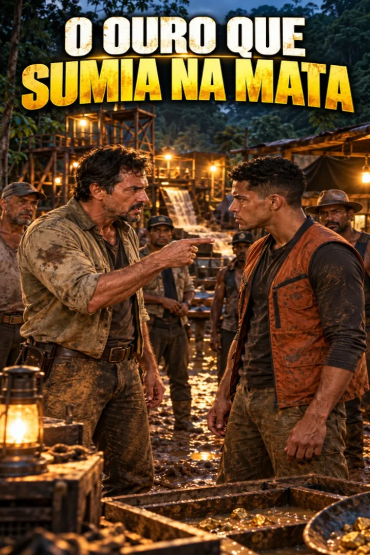 Capa da novela O Ouro que Sumia na Mata