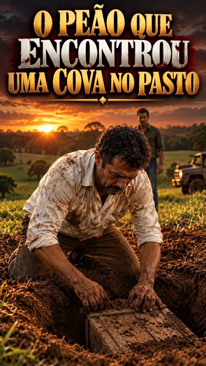 Capa da novela O Peão que Encontrou uma Cova no Pasto
