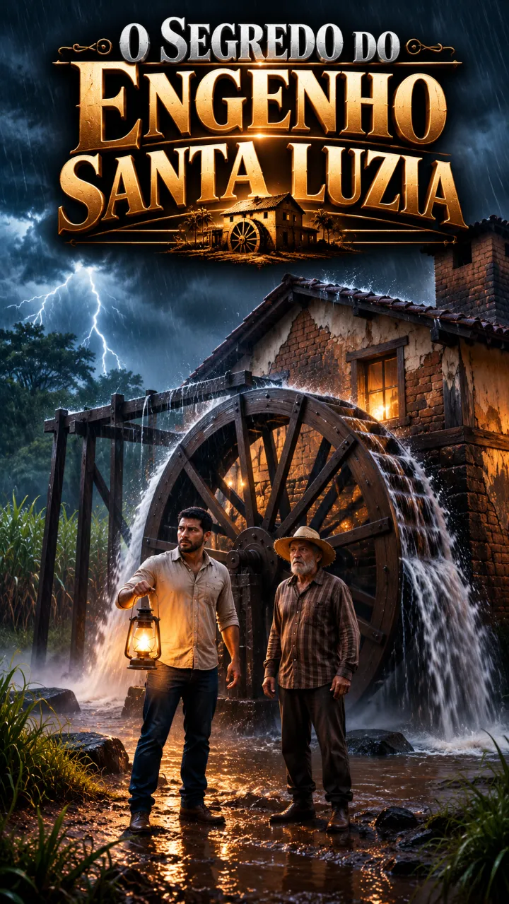 Capa da novela O Segredo do Engenho Santa Luzia