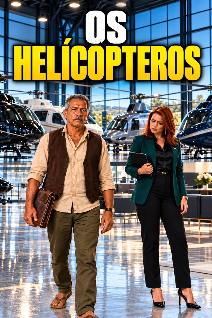 Capa da novela Os Helicópteros