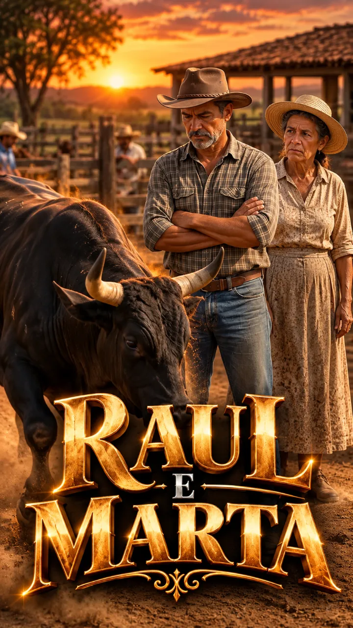 Capa da novela Raul e Marta