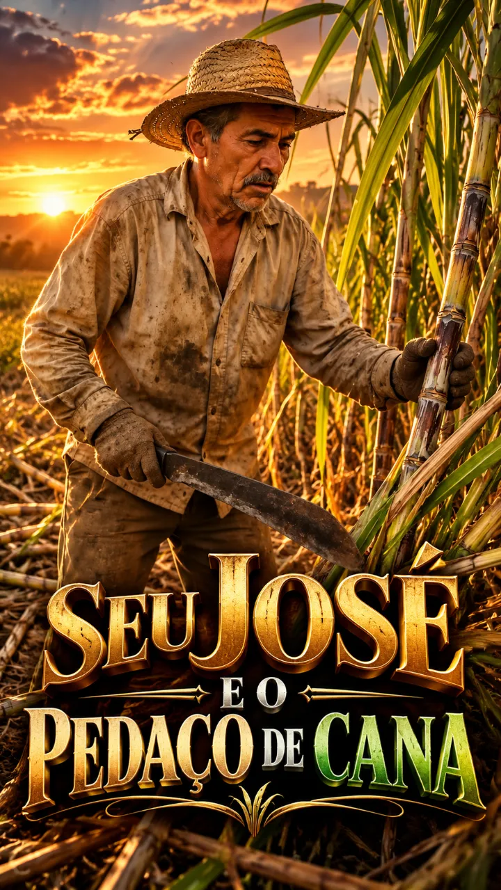 Capa da novela Seu José e o Pedaço de Cana