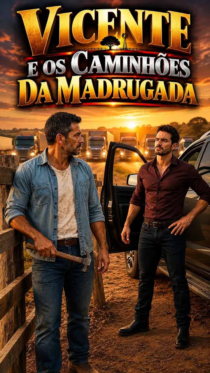 Capa da novela Vicente e os Caminhões da Madrugada